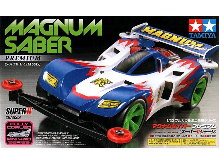 田宫 19431 1/32 迷你四驱车 冲锋战神 Magnum Saber Premium (Super-II 底盘) - 图片 2