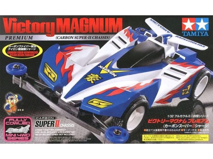 田宫 19434 1/32 迷你四驱车 胜利冲锋 Victory Magnum Premium (碳纤维 Super II 底盘) - 图片 2