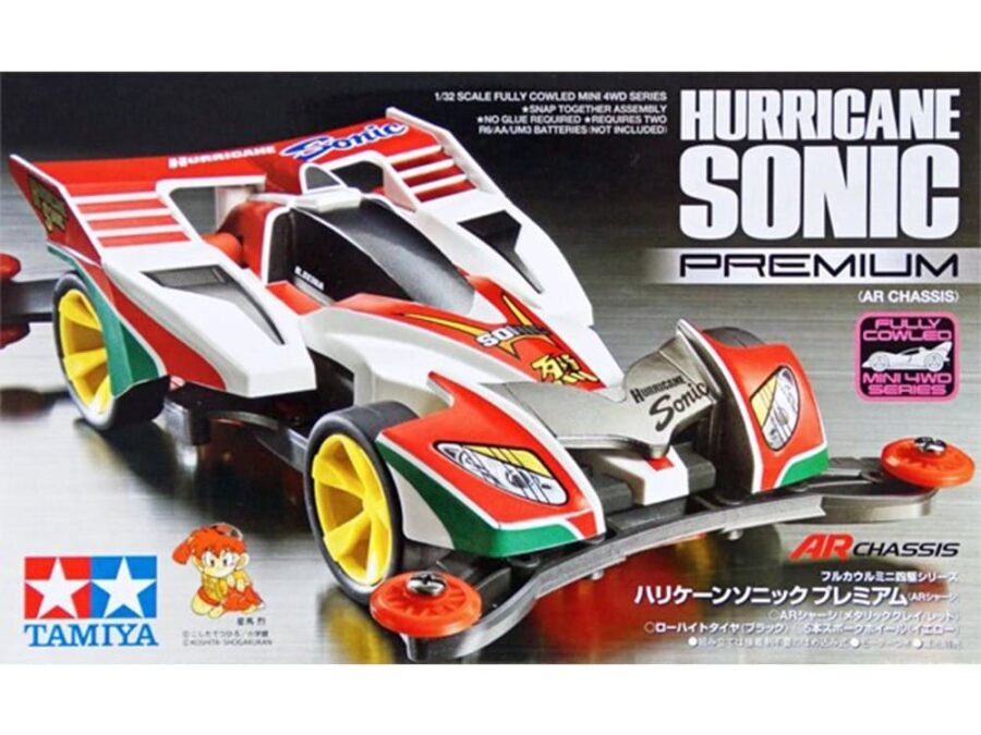田宫 19441 1/32 迷你四驱车 飓风音速 Hurricane Sonic Premium (AR 底盘) - 图片 2