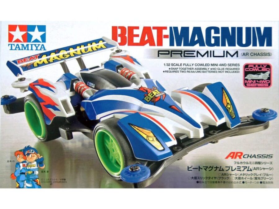 田宫 19444 1/32 迷你四驱车 跃动冲锋 Beat-Magnum Premium (AR 底盘) - 图片 2