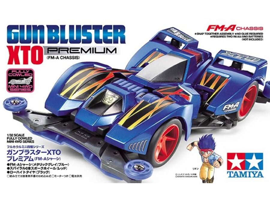 田宫 19451 1/32 迷你四驱车 钢布拉斯塔XTO Gun Bluster XTO Premium（FM-A 底盘） - 图片 2