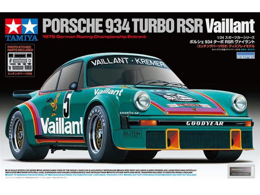 田宫 24334 1/24 保时捷 934 Turbo RSR 威能 - 图片 2