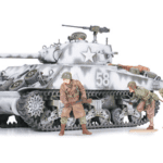 田宫 35251 1/35 美国 M4A3谢尔曼中坦克 105毫米榴弹炮配备 (突击支援)