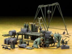 田宫 37023 1/35 德军 野战整备队．装备品套装