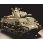 田宫 56014 1/16 RC遥控坦克 美国 M4谢尔曼坦克 105毫米榴弹炮 全配置套装