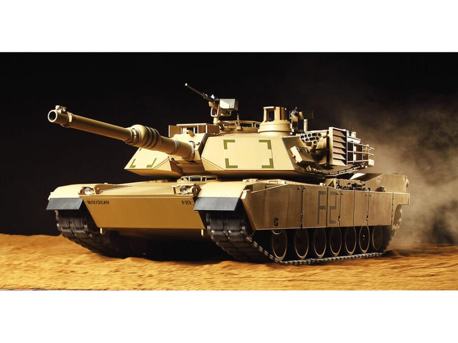 田宫 56041 1/16 RC遥控坦克 美国 M1A2艾布兰主战坦克 全配置套装 - 图片 2