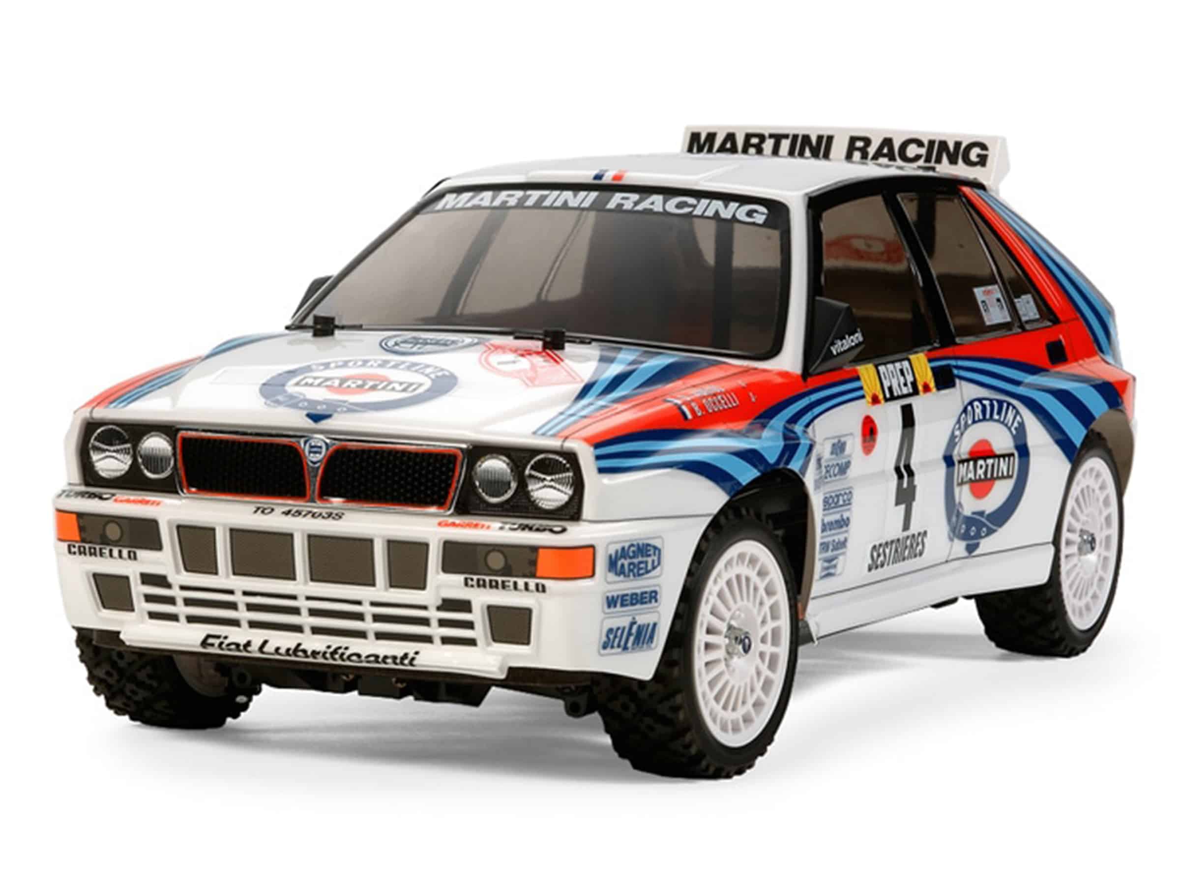 58570_1a 田宫 58570 1/10 RC遥控车 蓝旗亚 Delta Integrale(TT-02底盘) - 图片 1