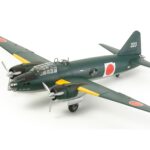 田宫 61110 1/48 一式陆上攻击机11型 山本五十六搭乘机 (带17人偶)