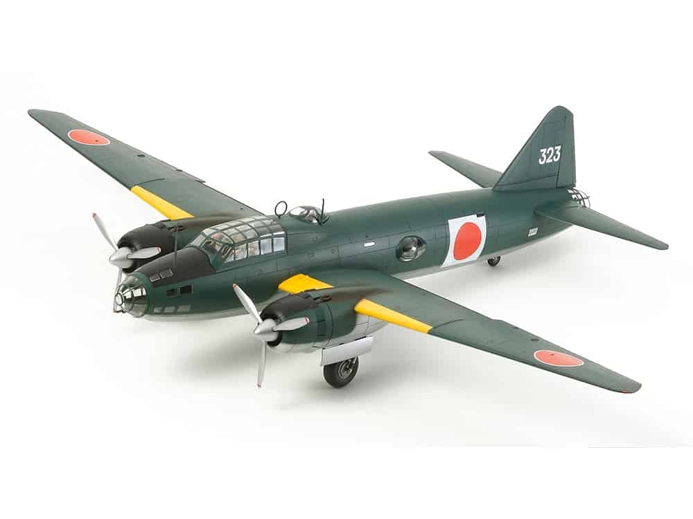 61110_1 田宫 61110 1/48 一式陆上攻击机11型 山本五十六搭乘机 (带17人偶) - 图片 1