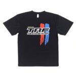 田宫 67293-67296 Tamiya Racing Factory 速乾T恤 条纹造型A 黑色 (S-XL)