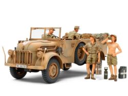 田宫 35305 1/35 德国 大型军用乘用车 施泰尔1500A/01 非洲师团休息套装