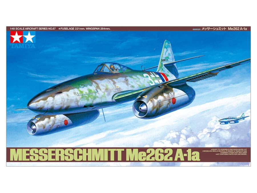 田宫 61087 1/48 梅塞施密特 Me262 燕式喷气战斗机 A-1a型 - 图片 2