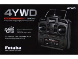 双叶 Futaba 4YWD 2.4GHz FHSS规格 4频道 遥控发射器 连R214GF-E接收器套装 - 图片 2