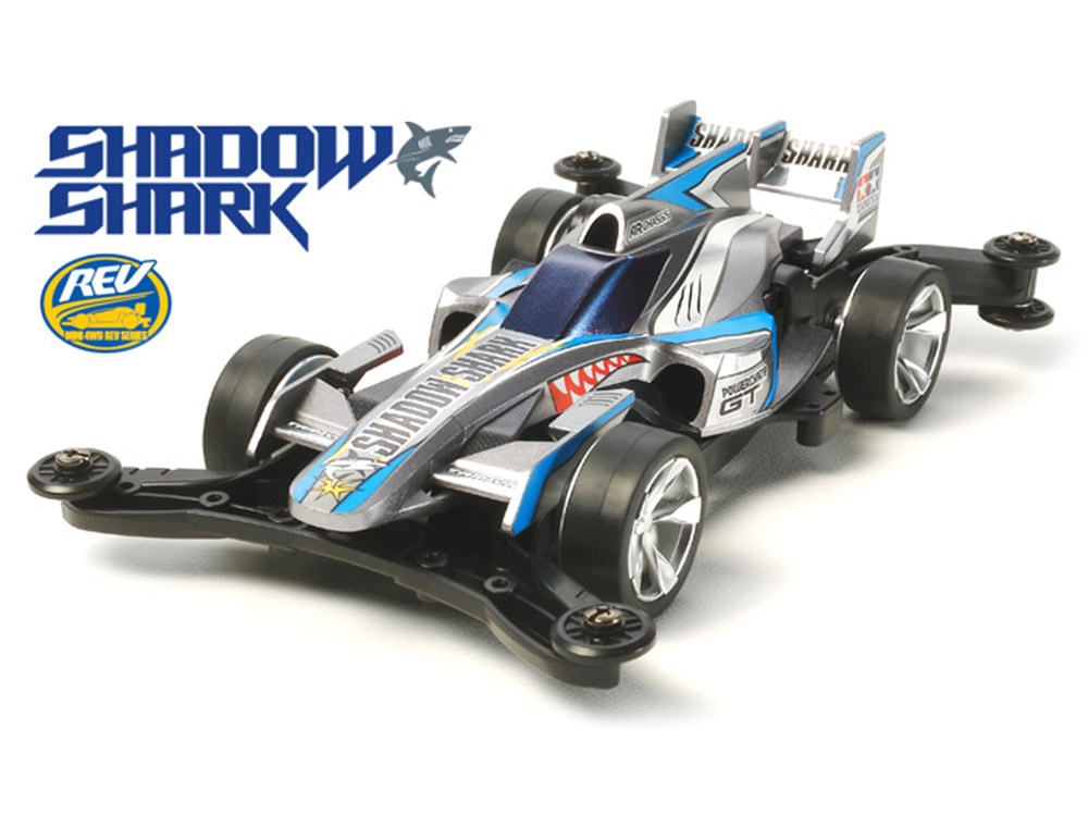 18704a 田宫 18704 1/32 迷你四驱车 暗影鲨鱼 Shadow Shark (AR 底盘) - 图片 1