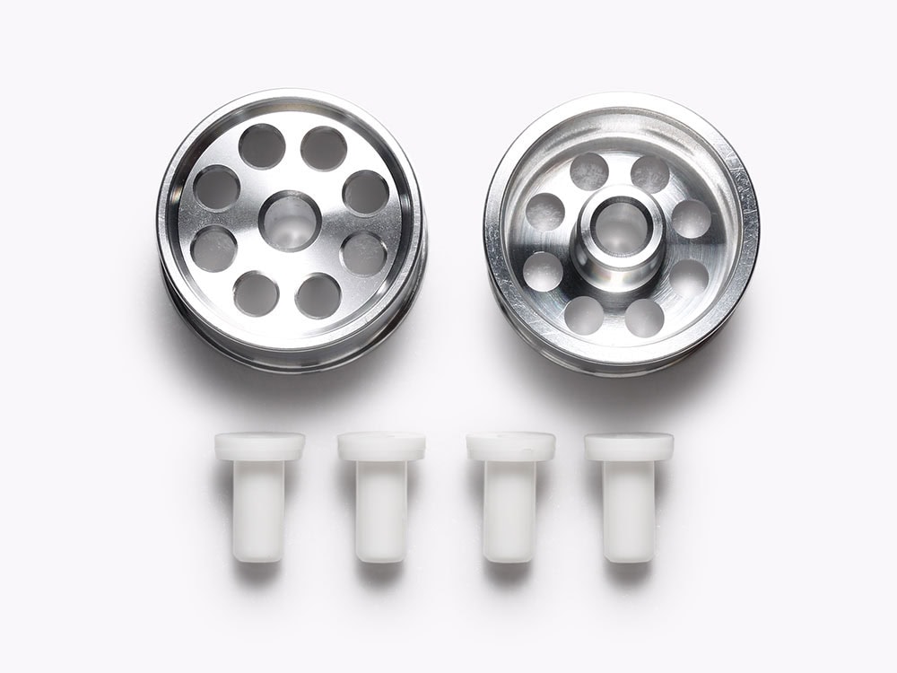 95602_1 田宫 95602 HG ALUMINUM WHEELS 2PCS - 图片 1