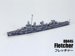 田宫 31902 1/700 美国海军 驱逐舰 DD-445 弗莱彻号