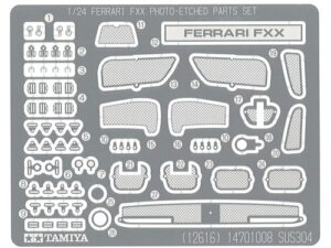 Tamiya 12616 1/24 法拉利 FXX 蚀刻零件改造套件