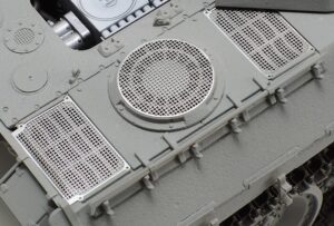 田宫 12666 1/35 德军 豹D坦克 蚀刻网格组 - 图片 2