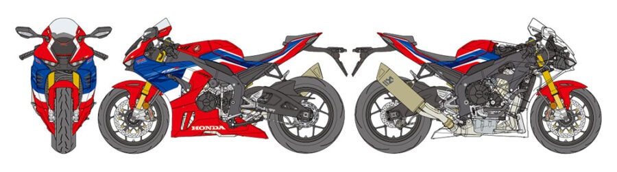 田宫 14138 1/12 本田 CBR1000RR-R 火刃 SP - 图片 9