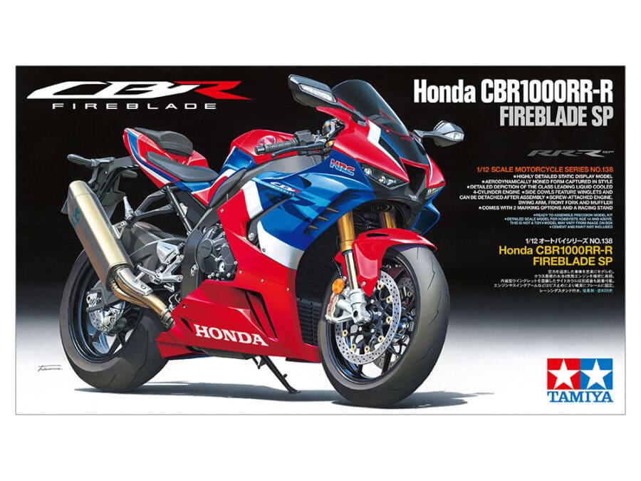 田宫 14138 1/12 本田 CBR1000RR-R 火刃 SP - 图片 2