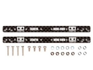田宫 15497 HG 13/19mm导轮用 碳纤维 多功能补强用支架 (1.5mm) - 图片 2