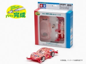 田宫 17902 迷你四驱车 初学者系列 雷切(粉红色) & 小猪车手 (MA底盘)