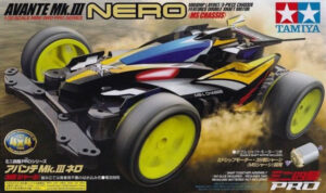 田宫 18627 1/32 迷你四驱车 阿凡达Mk.III黑 Avante Mk.III Nero (MS 底盘) - 图片 2