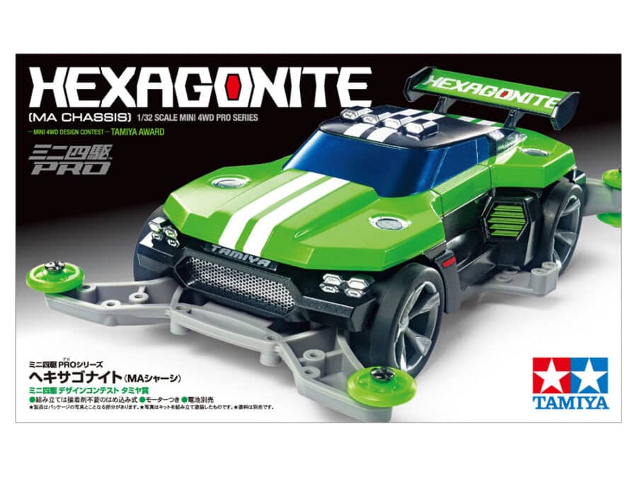 田宫 18653 1/32 迷你四驱车 六角矿石 Hexagonite (MA 底盘) - 图片 2