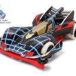 田宫 19439 1/32 迷你四驱车 黑蜘蛛 Beak Spider Premium (Super II 底盘)