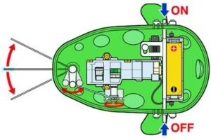 田宫 71114 电动机械模型 - 河豚(鱼鳍摆动类型) - 图片 2