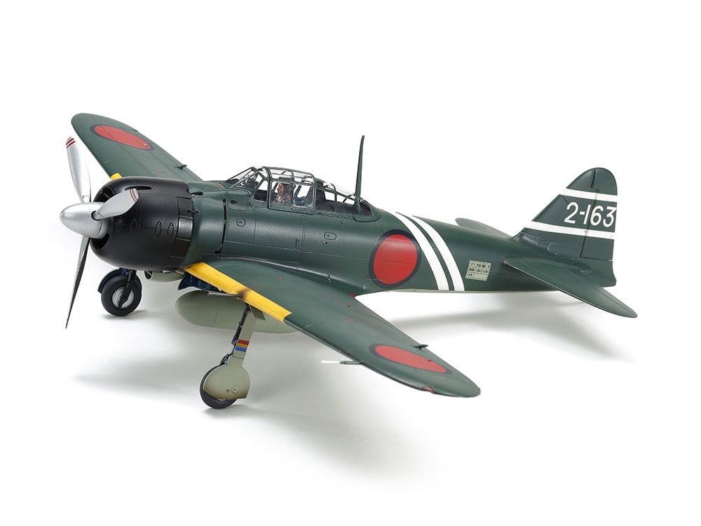 21097_1 田宫 21097 1/48 三菱 零式舰上战斗机 二二型甲 第201航空队 #2-163(完成品) - 图片 1