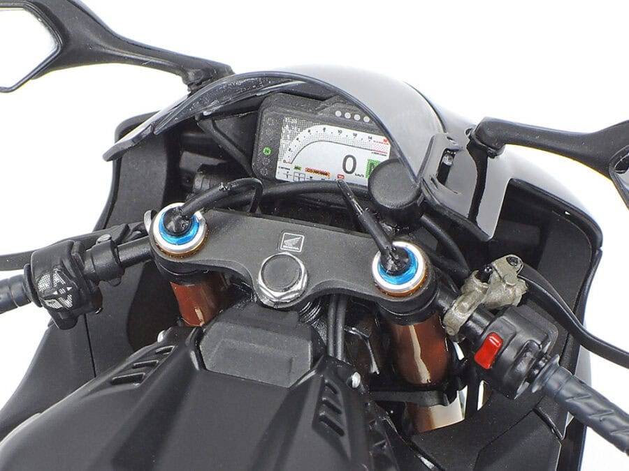 田宫 21171 1/12 本田 CBR1000RR-R 火刃 SP (黑色版) (完成品) - 图片 5