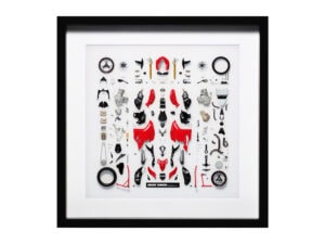 田宫 21236 1/12 杜卡迪1199 Panigale S 零件面板（红色版）