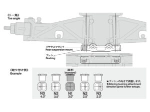 田宫 22038 TD4 铝合金 后置 摇臂座 - 图片 4