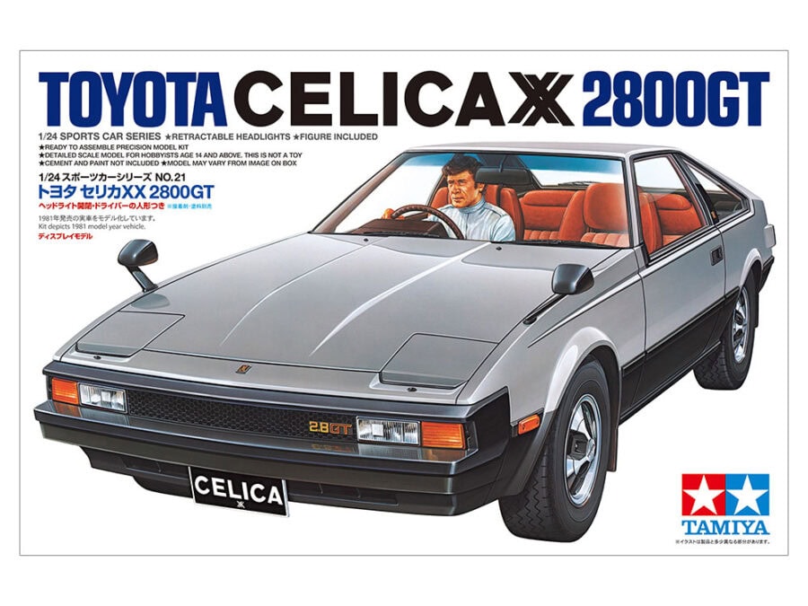 田宫 24021 1/24 丰田 Celica XX 2800GT - 图片 2