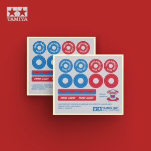 田宫 92431 轻量2段式铝合金导轮 (13-12mm, 黑色) TKC 25周年特别版 - 图片 5