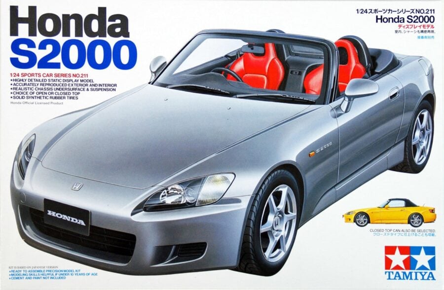 田宫 24211 1/24 本田 S2000 - 图片 2