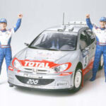 田宫 24262 1/24 标致 206 WRC 2002 冠军版