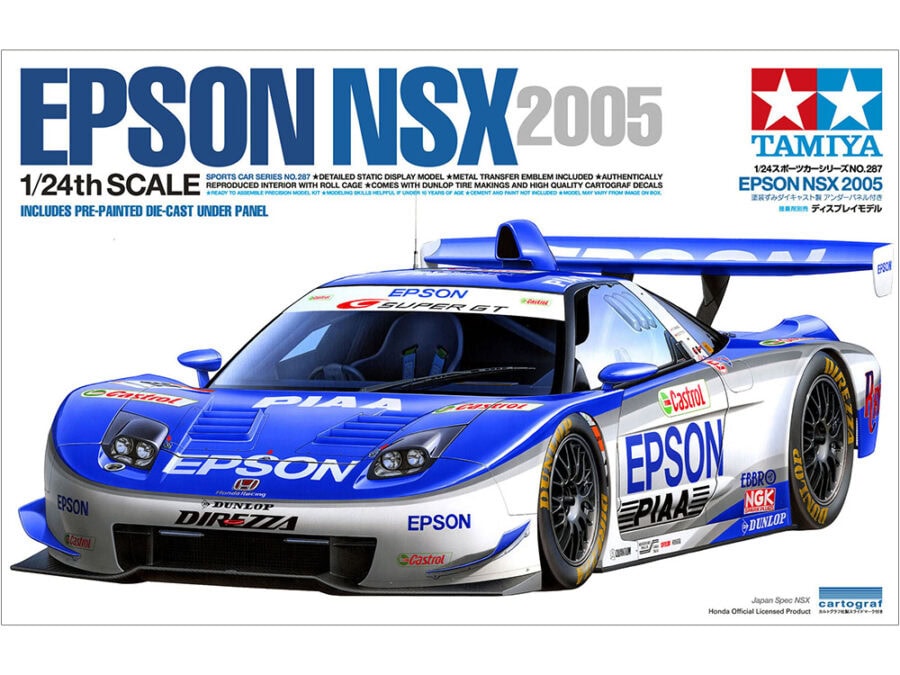 田宫 24287 1/24 爱普生 NSX 2005 - 图片 2