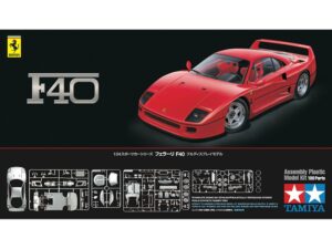 田宫 24295 1/24 法拉利 F40 - 图片 2