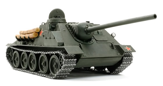 25104 田宫 25104 1/25 苏联 SU-100坦克歼击车 - 图片 1