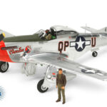 田宫 25151 1/32 北美 P-51D 野马式战斗机 镀银版