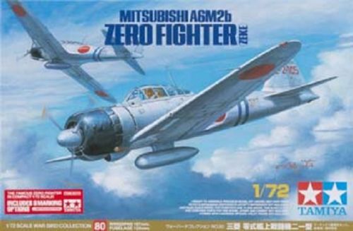 25170 田宫 25170 1/72 零式舰上战斗机 二一型 带8种贴纸选项 - 图片 1