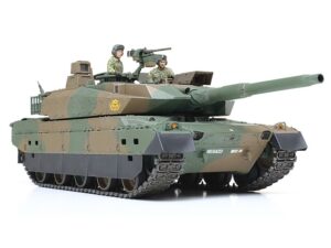 田宫 25173 1/35 日本陆上自卫队 10式坦克 (带坦克学校标记和DEF模型蚀刻零件)