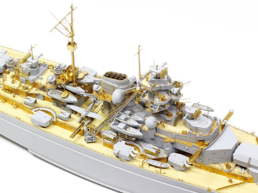 田宫 25181 1/350 俾斯麦1941 细节改造套装 - 图片 5