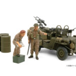 田宫 25423 1/35 英军 SAS 指挥车 1944 (带2个士兵人偶)