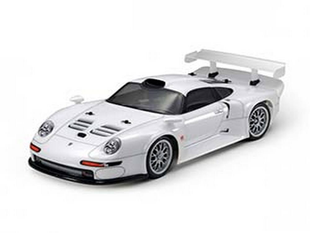300_47443_01-2-1 田宫 47443 1/10 RC遥控车 保时捷911 GT1 民用版本 1996 (TA03R-S底盘) - 图片 1