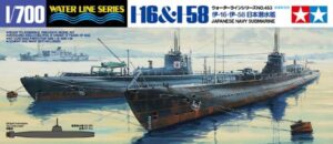 田宫 31453 1/700 日本 潜艇 伊-16 & 伊-58 - 图片 2