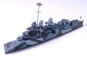 田宫 31907 1/700 美国海军弗莱彻级驱逐舰 DD-797 库欣号 - 图片 2