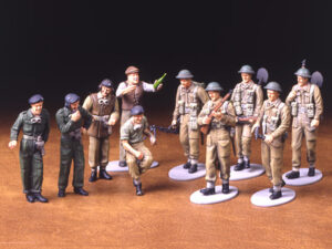 田宫 32526 1/48 二战 英国 步兵套装 (欧洲战役)